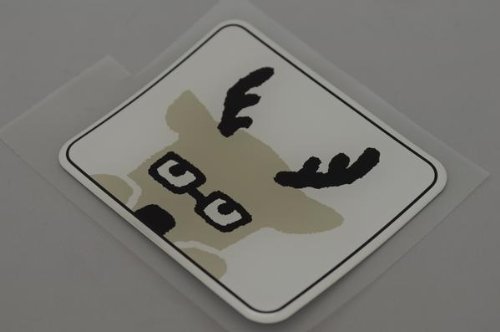 Amazon | ダイハツ コンテ「カクカク・シカジカ君」エンブレム
